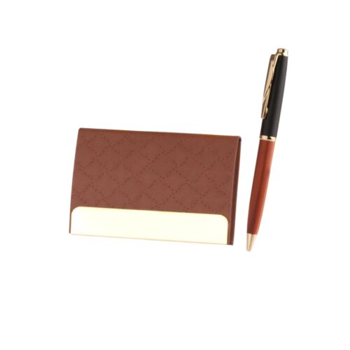small set of pen ,card holder