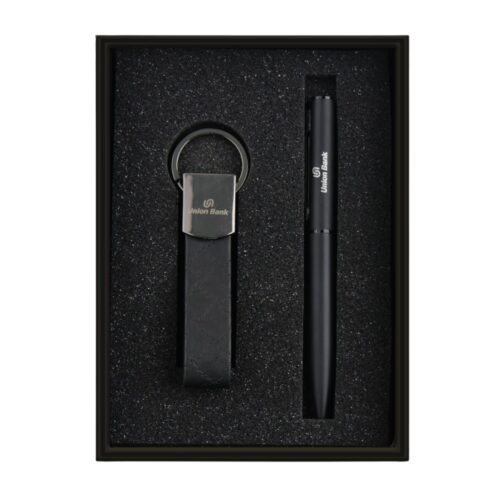 small set of pen & keychain