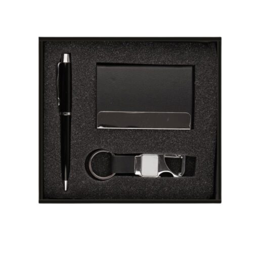 small set of pen ,card holder & keychain