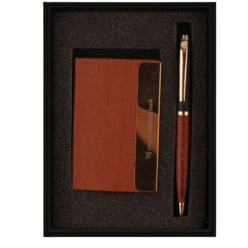 small set of pen ,card holder