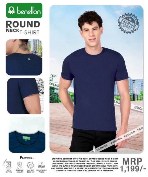 Round neck tshirt