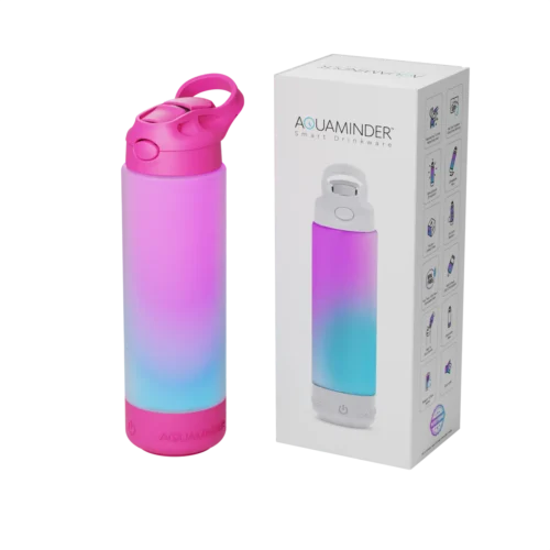AQUAMINDER  Double Wall Smart Water Bottle