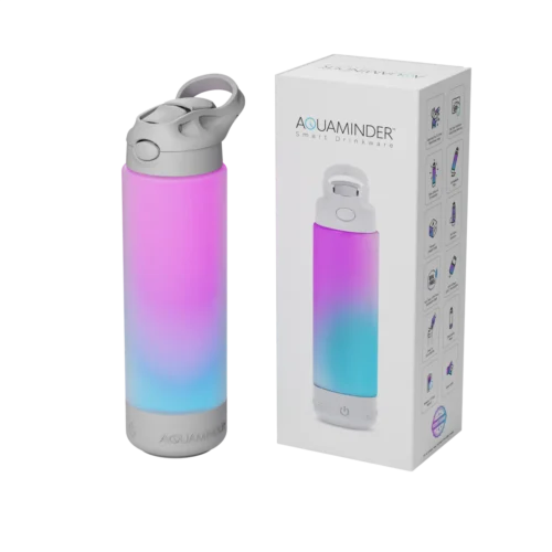 AQUAMINDER  Double Wall Smart Water Bottle