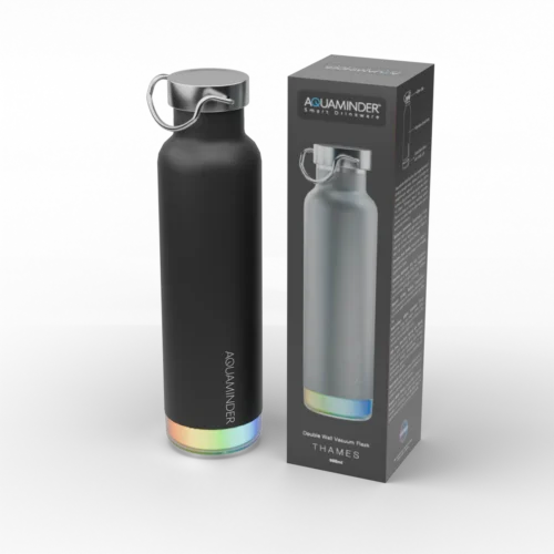 AQUAMINDER  Double Wall Smart Water Bottle