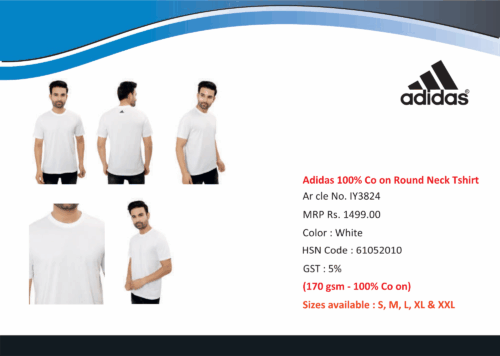 Adidas Poly Cotton Tshirt
