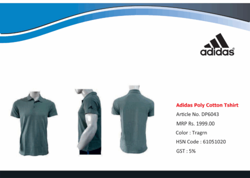 Adidas Poly Cotton Tshirt