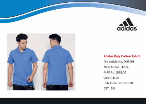 Adidas Poly Cotton Tshirt