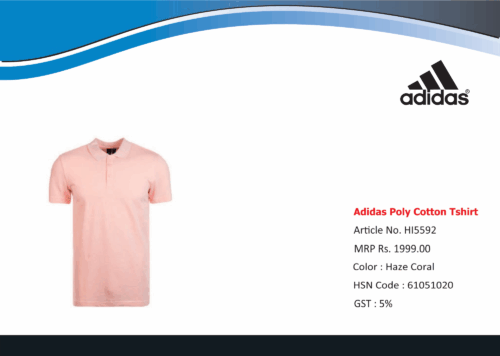 Adidas Poly Cotton Tshirt