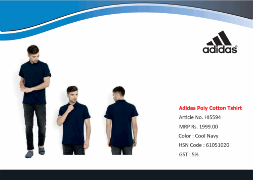 Adidas Poly Cotton Tshirt