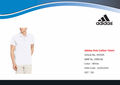 Adidas Poly Cotton Tshirt
