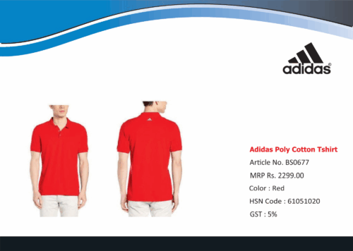 Adidas Poly Cotton Tshirt