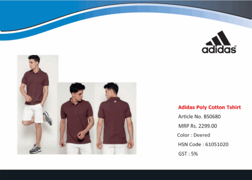 Adidas Poly Cotton Tshirt