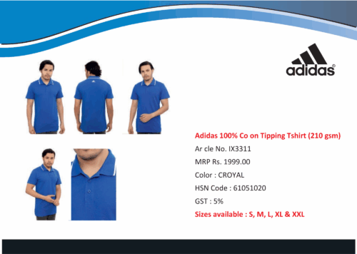 Adidas Poly Cotton Tshirt