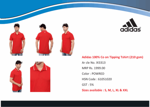 Adidas Poly Cotton Tshirt