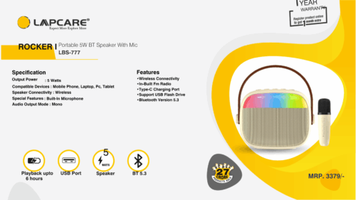 Portable BT Speaker Mic