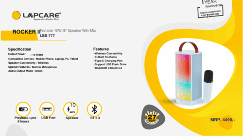 Portable BT Speaker Mic