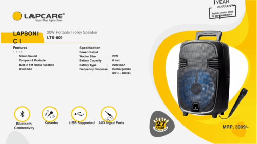 Lapsonic speaker