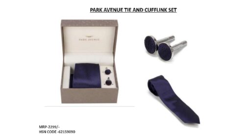 Park Avenue Tie And Cuffunk Set
