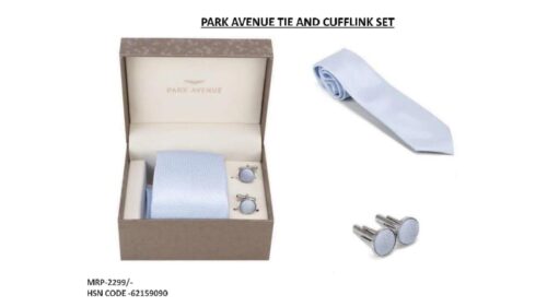 Park Avenue Tie And Cuffunk Set
