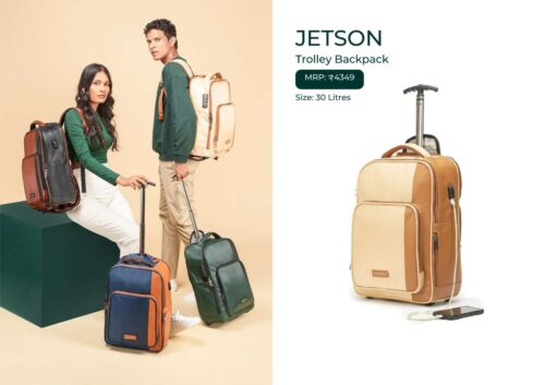 Jetson Trolly Backpack