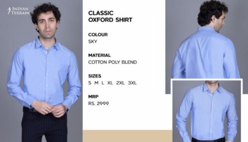 Indian Terrain Classic Oxford Shirt