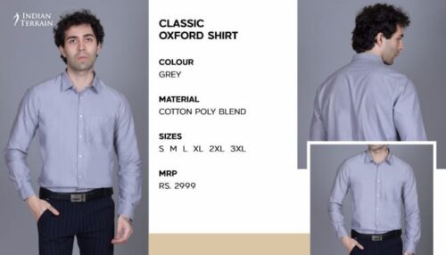Indian Terrain Classic Oxford Shirt