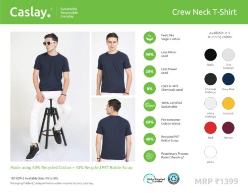 Caslay Crew Neck Tshirt