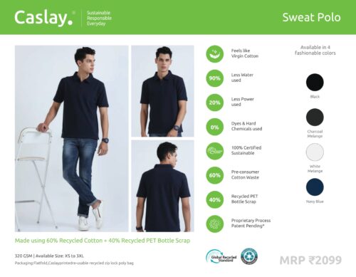 Caslay Sweat Polo