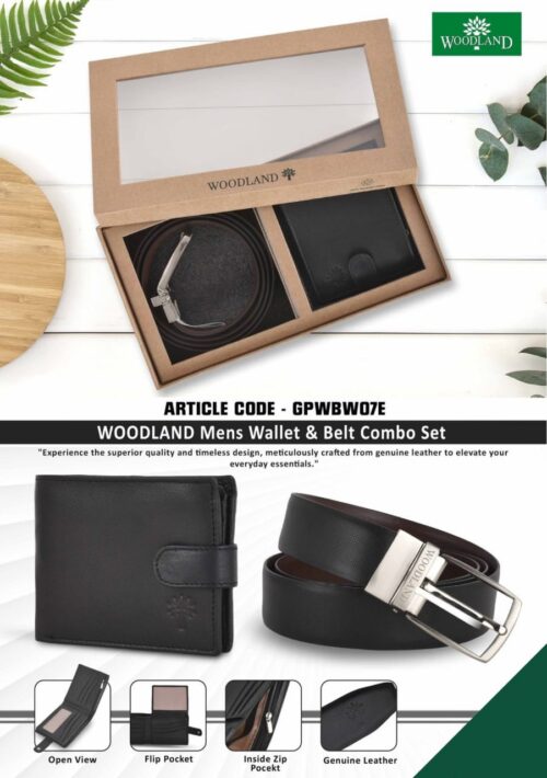 Woodland Mens Wallet and Sub Glasses Set