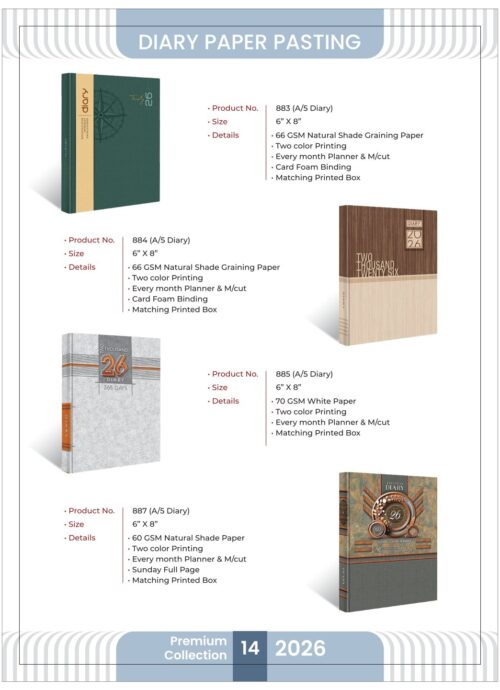 Diary Paper Pasting