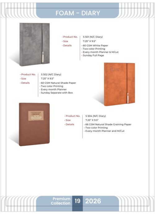 Foam Diary